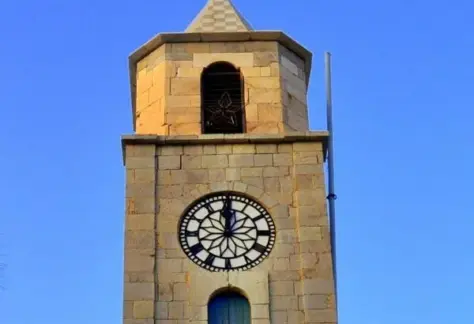 simi island clocktower
